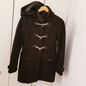 Espirit Black Wool Jacket Coat Jacket Winter Warm